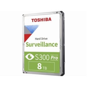 Toshiba S300 Pro HDWTA80UZSVAR 8 TB Hard Drive - 3.5" Internal - SATA (SATA/600)